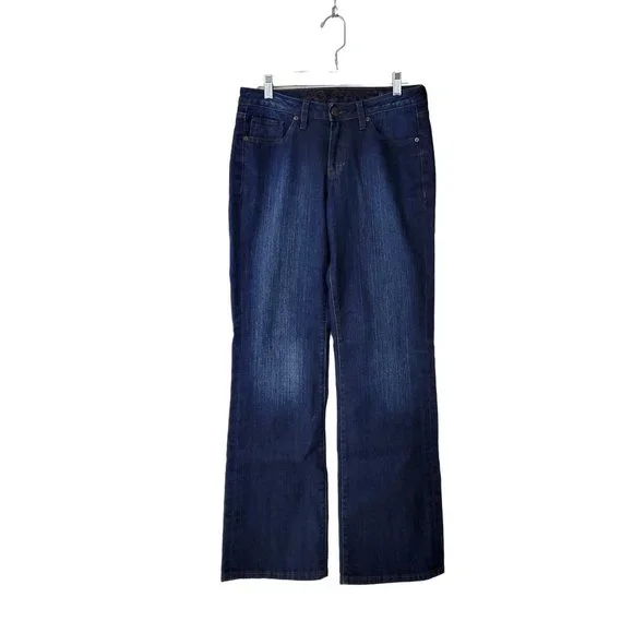 Jag Jeans Low Rise Boot Cut Dark Wash Denim Jeans - Picture 1 of 4